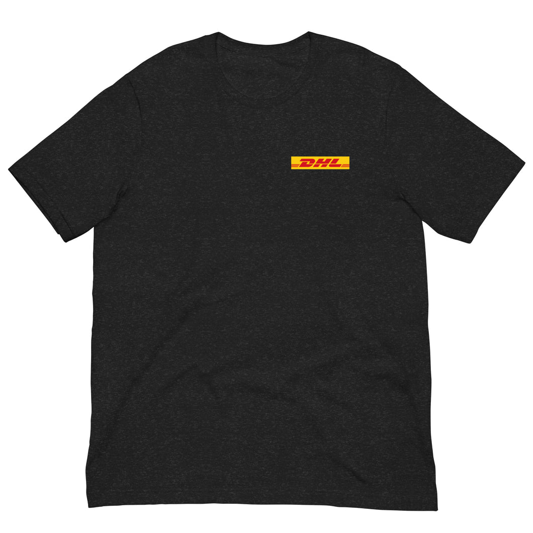 DHL Cotton T-shirt - Yellow and Red Logo